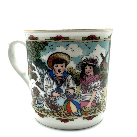 Royal Worcester Limited Edition ~Birthday Mugs by Sue Scullard~Made in England - Picture 1 of 3
